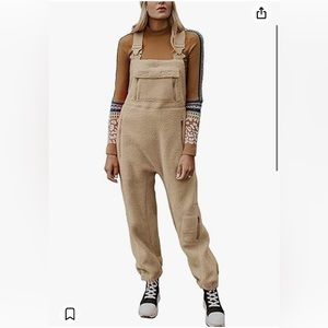 Women’s Fleece Overalls